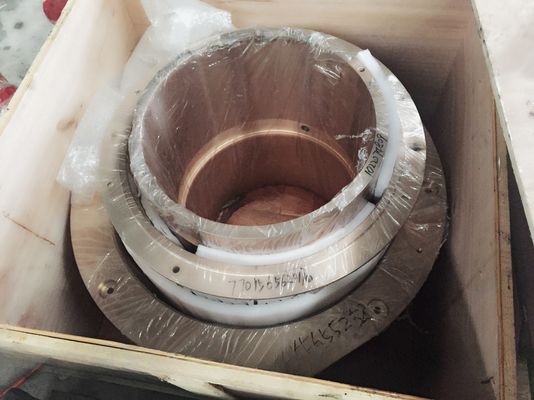 Pièces d'arbre de compression à cône à ressort durable en bronze, boîtier excentrique, roulement à manches pour l'exploitation minière