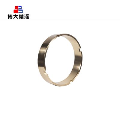 Coulée de sable fin en bronze, coulée de bosses pour machines minières, pièces détachées