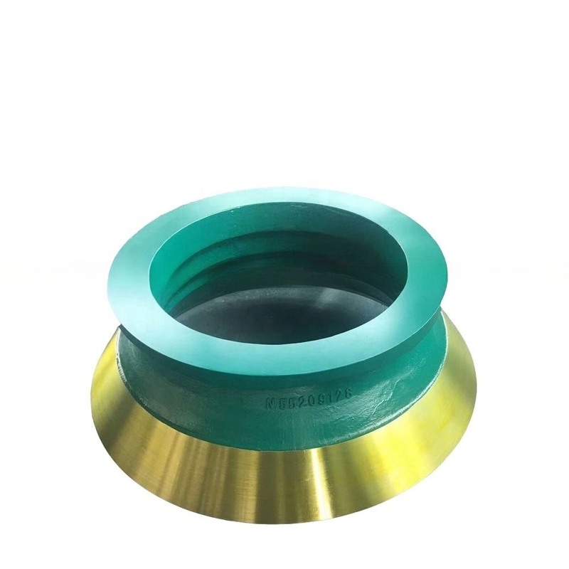 Conception Mn18Cr2 Concave et manteau pour HP100 HP200 HP300 Pierre pièces détachées de concasseur à cône