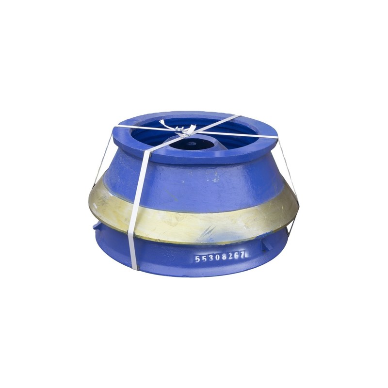 La coulée HP200 HP300 HP400 Conic Crusher Parties d'usure Couvercle de bol et manteau pour la longévité