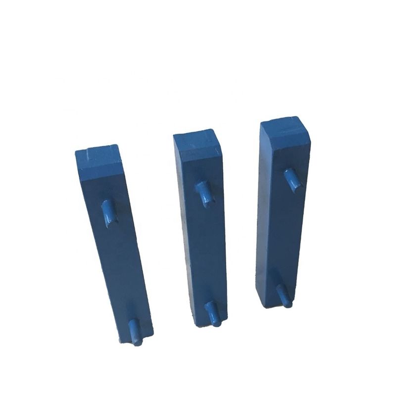 CV129 VSI Crusher Back up Tip Set avec poids KG 3,21 et numéro ou dessin des pièces