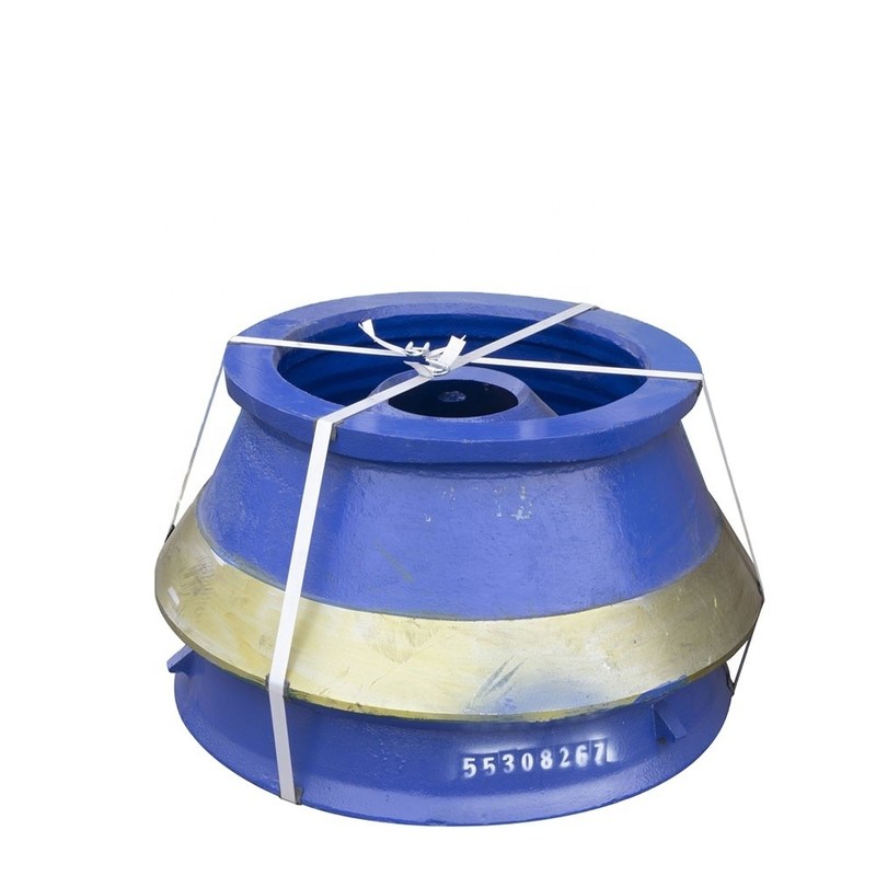 HP500 OEM Concasseur de cône personnalisé Parties d'usure Cuve de revêtement en différentes couleurs