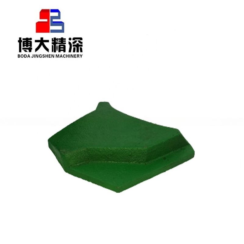 Plaque d'usure utilisée B6900 VSI pour pièces de concasseur à cône à impact d'arbre vertical dans l'extraction de minerai