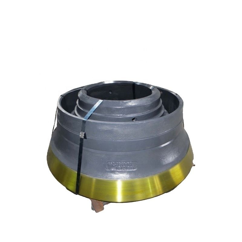 CH440 MN18 CR2 Accessoires de concasseur à cône Mantle Bowl Liner Casting pour l'exploitation minière de l'énergie