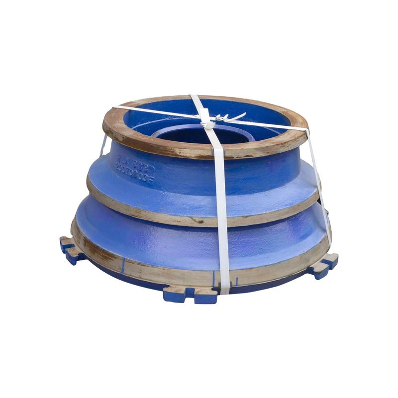 Concasseur de pierre à haute teneur en manganèse Concasseur à cône Concave Mantle Bowl Liner en différentes couleurs