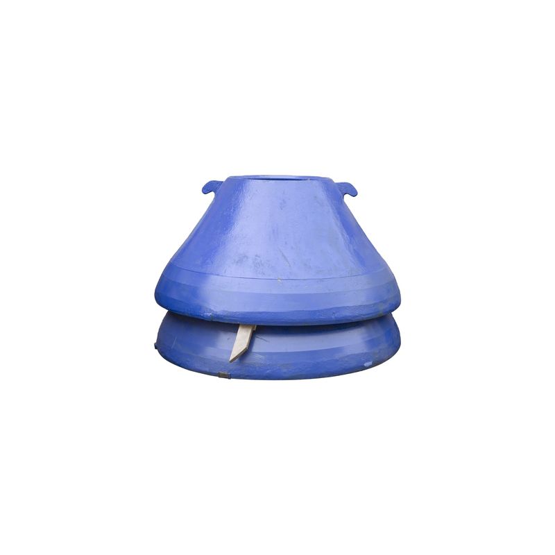 Acier à haute teneur en manganèse GP500 11F concasseur à cône Mantle Bowl Liner pour machine minière utilisée