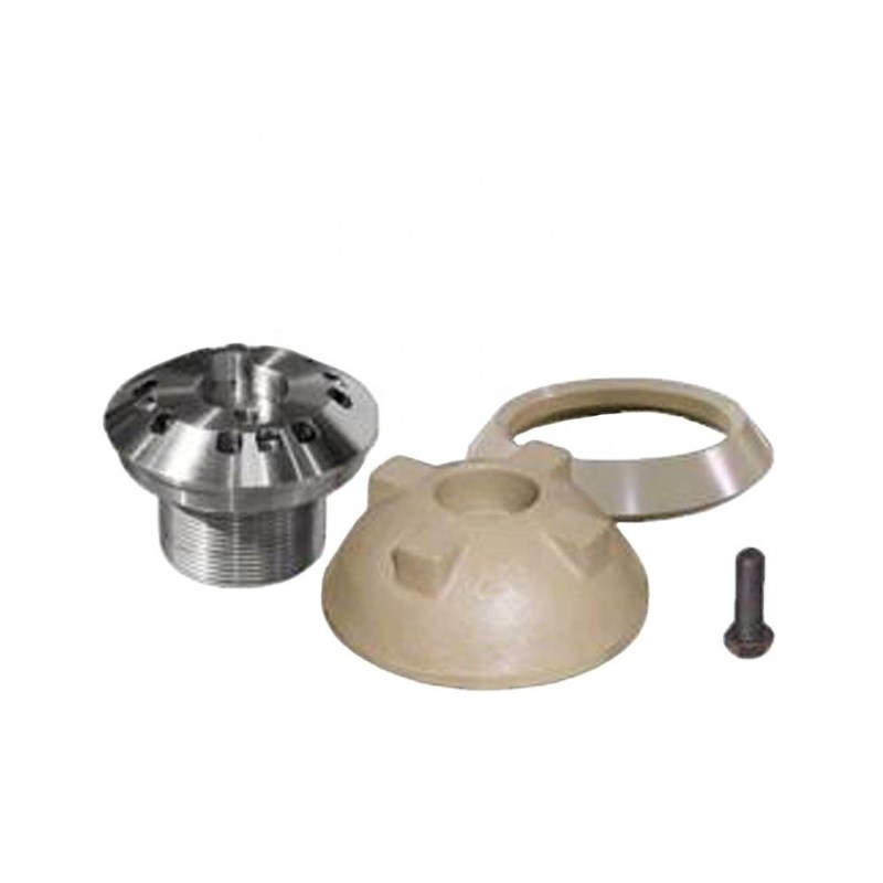 Plaque d'alimentation en acier au carbone et boulon de verrouillage pour HP400 pièces détachées de concasseur à cône 1093040077